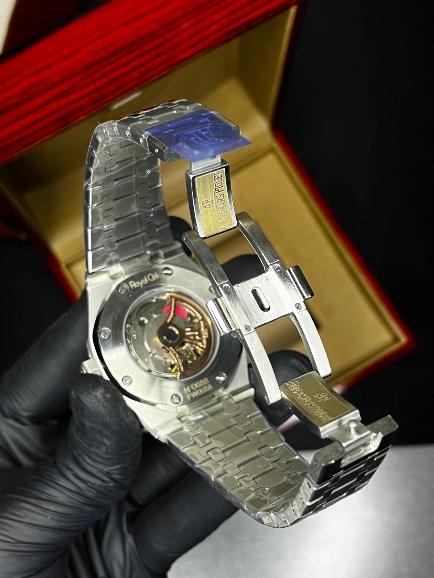 AP RYL Oak SIlver Automatic Master - Green Dial