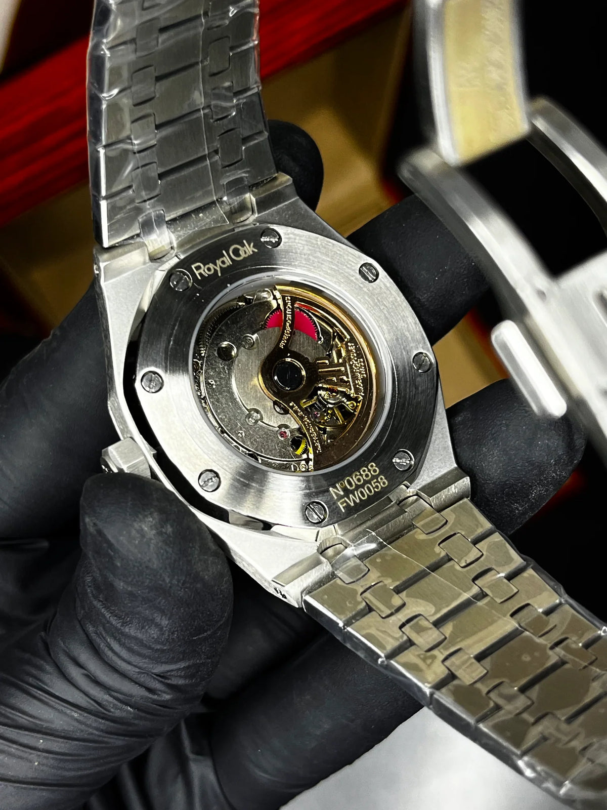 AP RYL Oak SIlver Automatic Master - Blue Dial