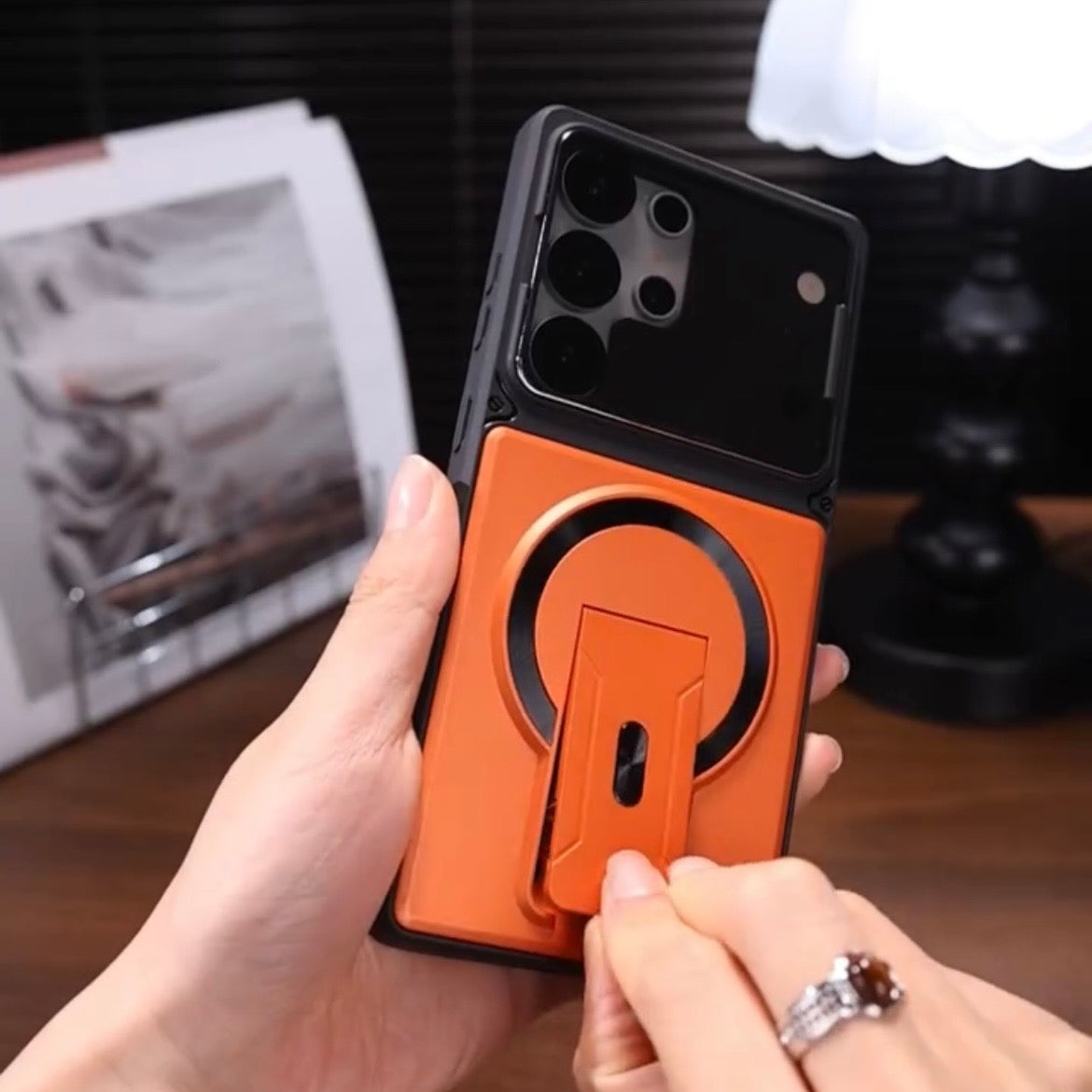 Modular MagSafe Kickstand Phone Case