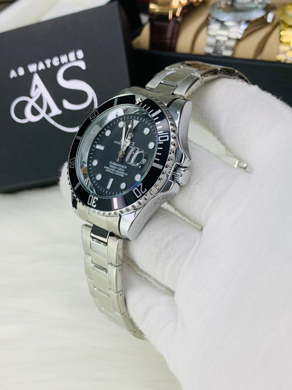 Sub Chain Silver Black