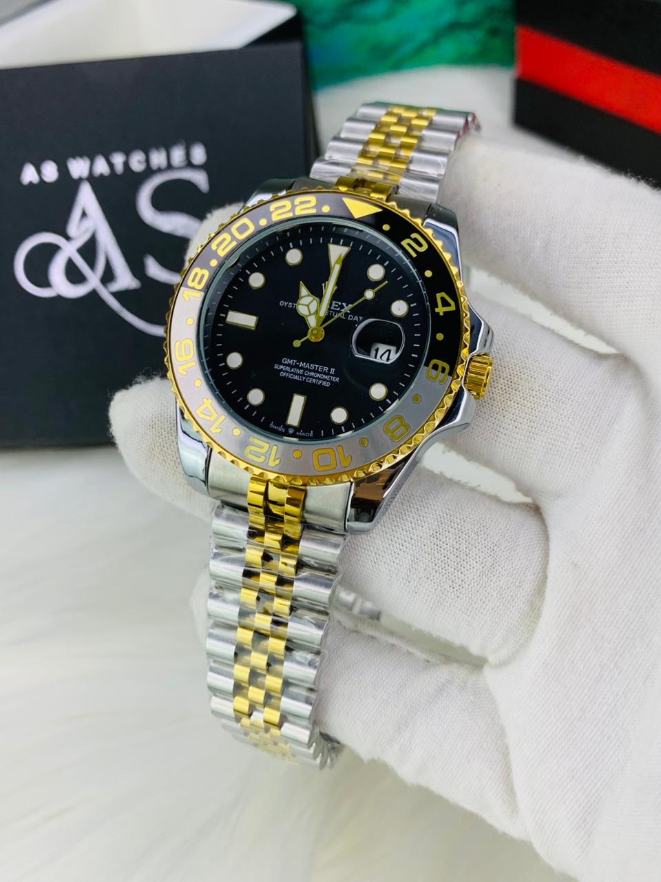 New Gmt Model | Two Tone Black