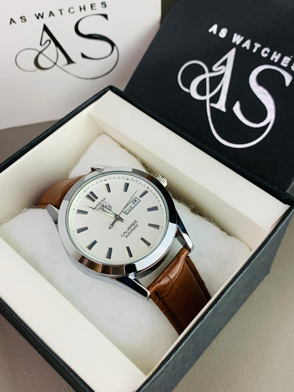 Tag Strap Model - Brown White