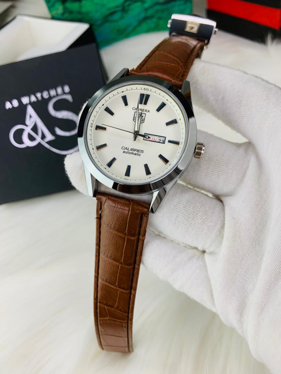 Tag Strap Model - Brown White