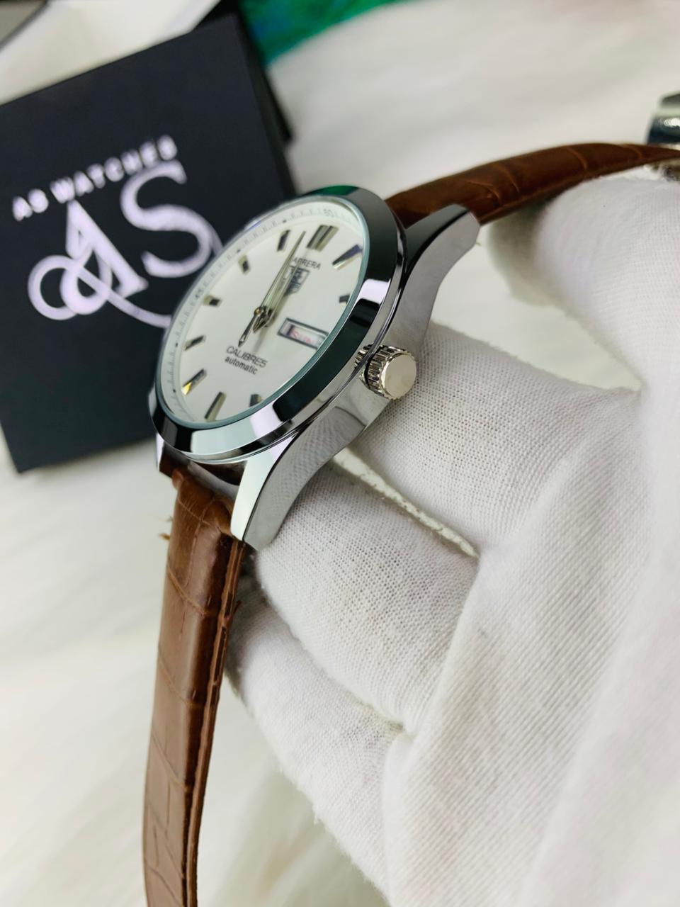 Tag Strap Model - Brown White