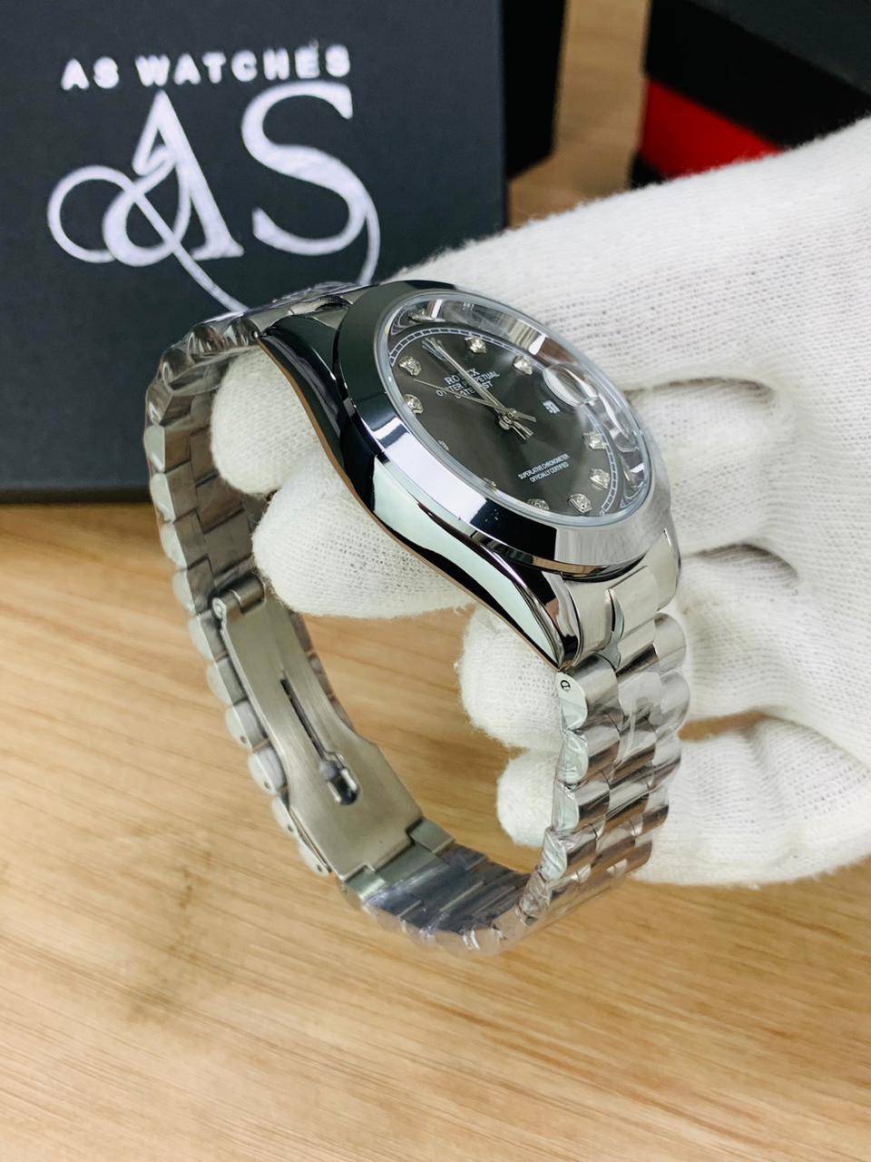 Stone Silver Black
