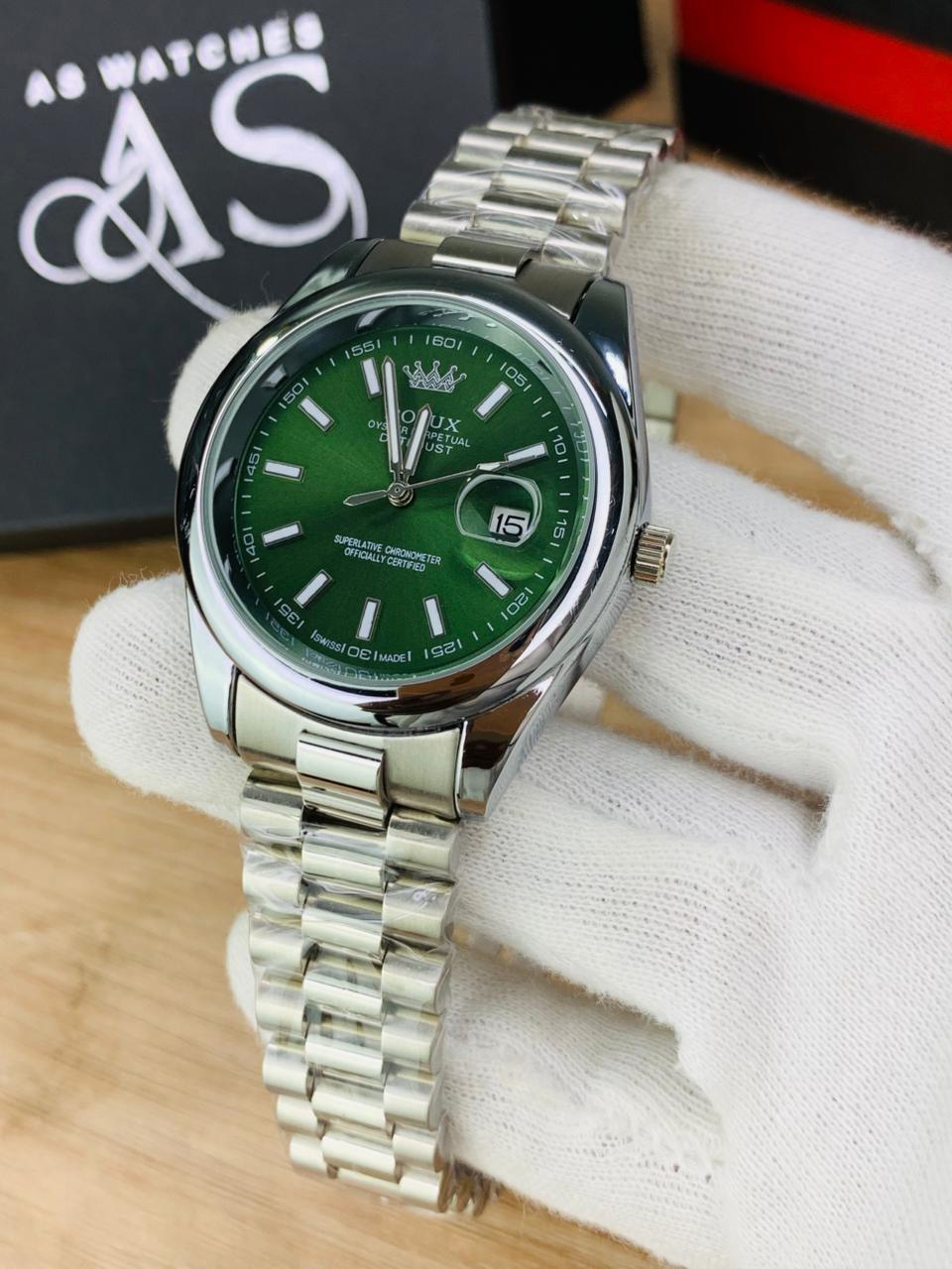 Oyster Ring Case Green