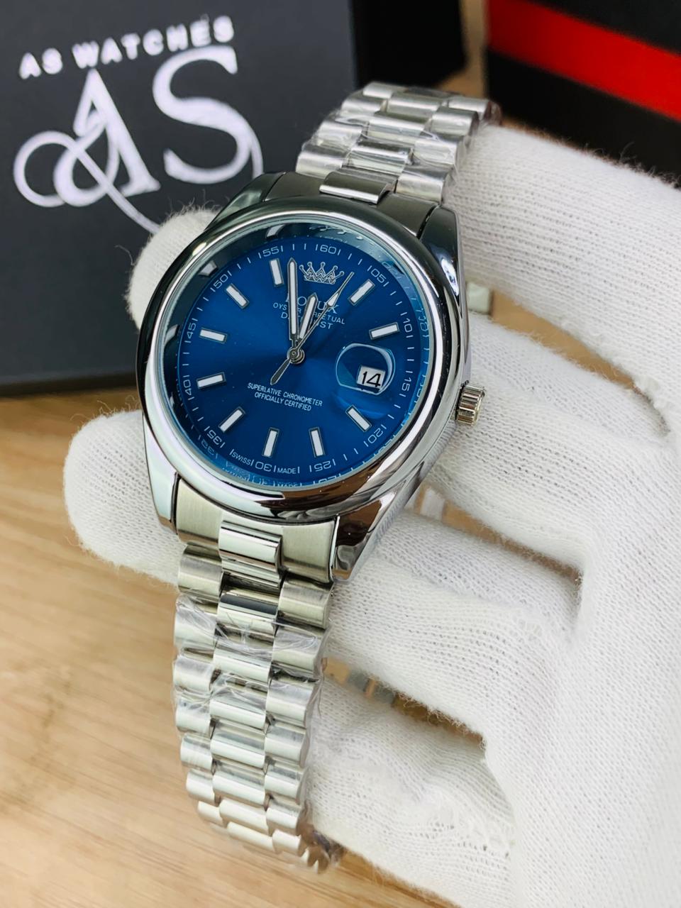 Oyster Ring Case Blue