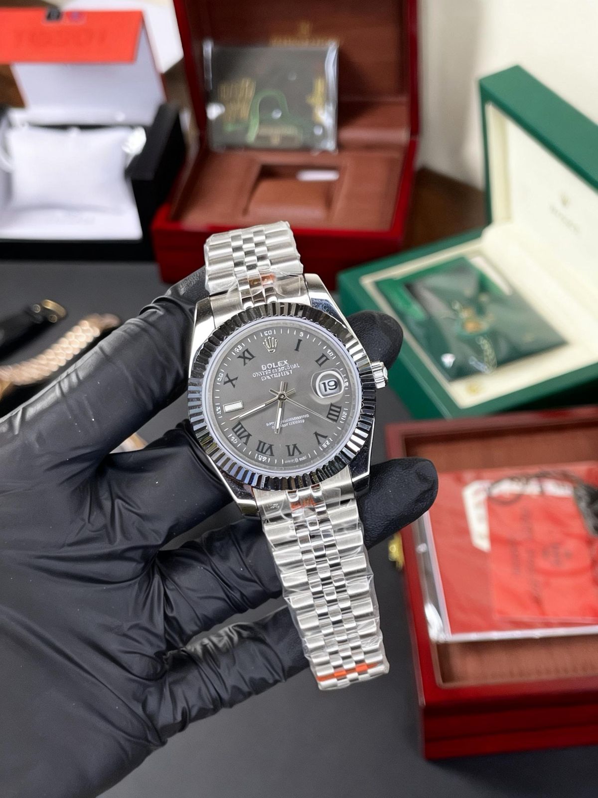 RLX - Datejust Silver Wimbledon - AAA Quality