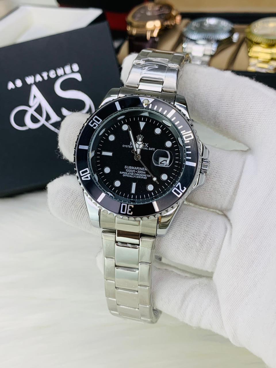 Sub Chain Silver Black