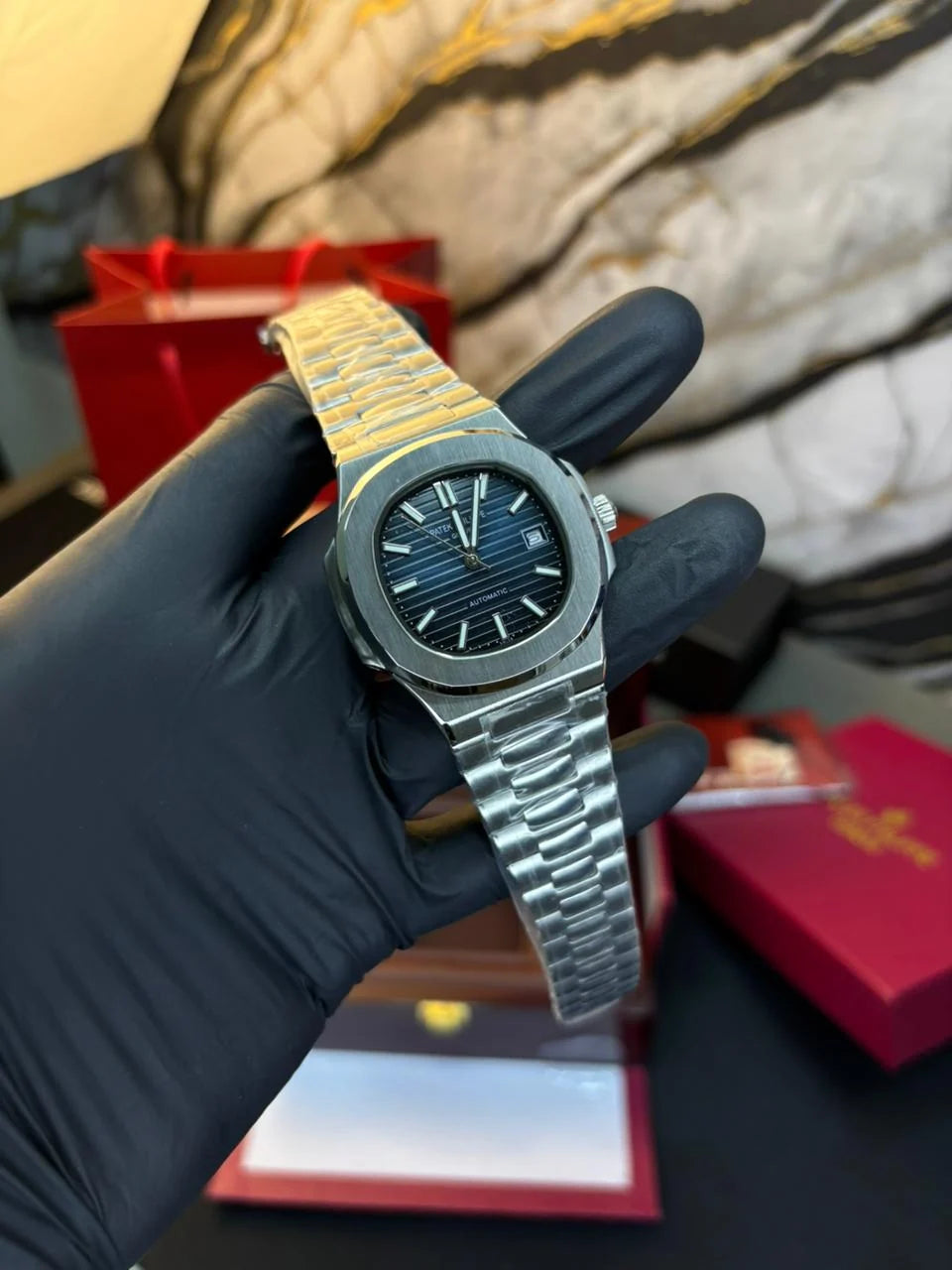 Patek Nautilus Automatic - Master Grade (Blue)