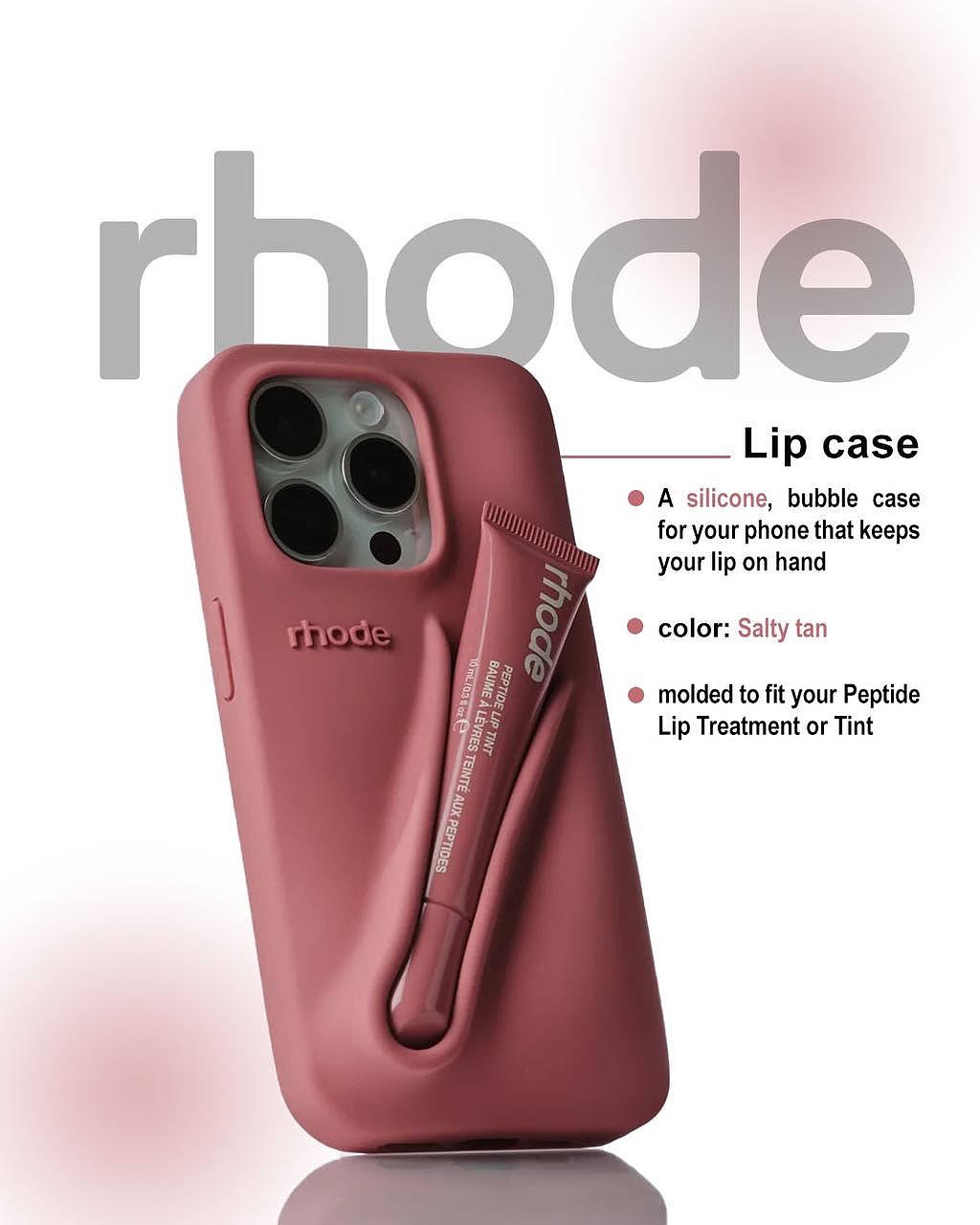 Rhode Case With Peptide Lip Tint