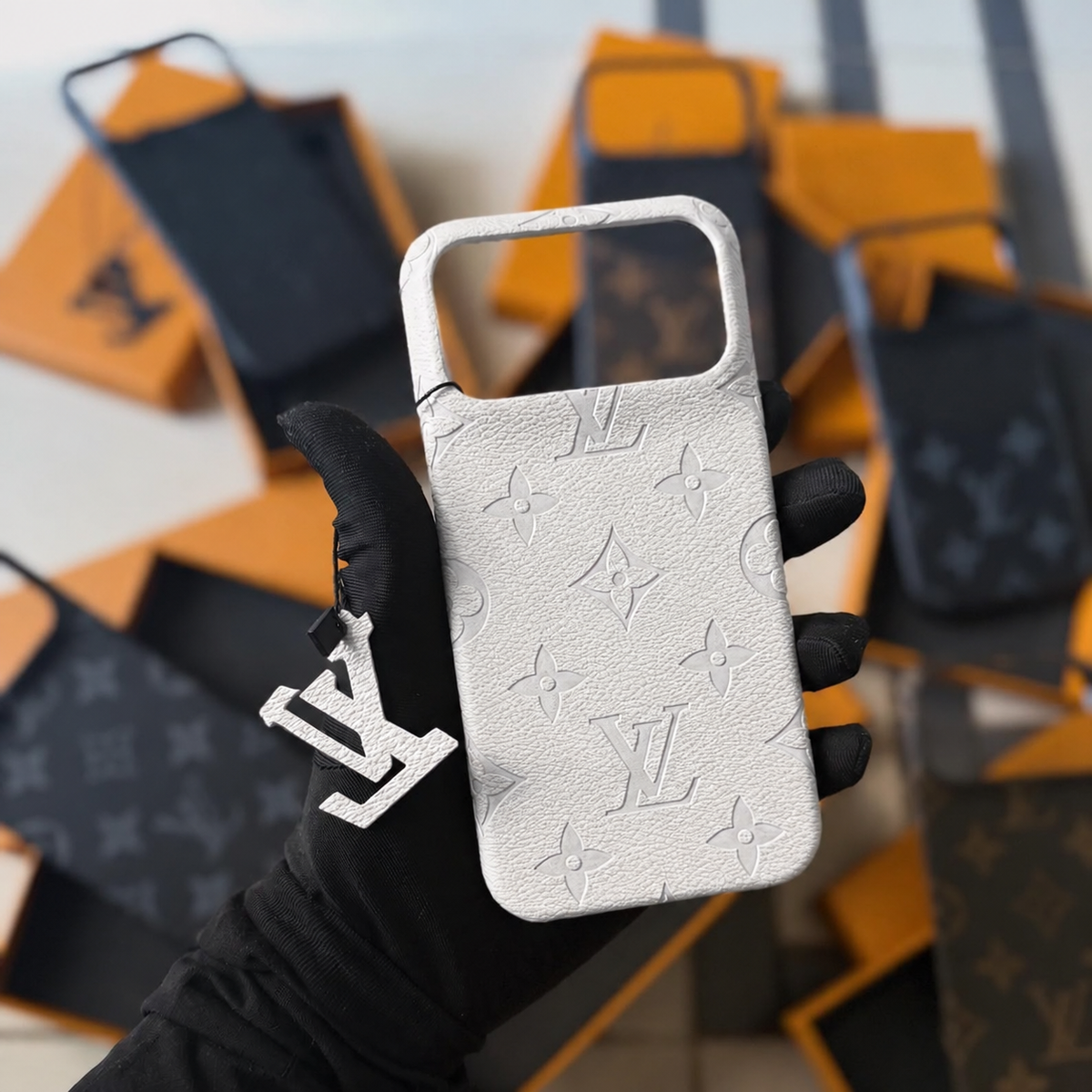 Elite®️ Branded Leather Case 🤎